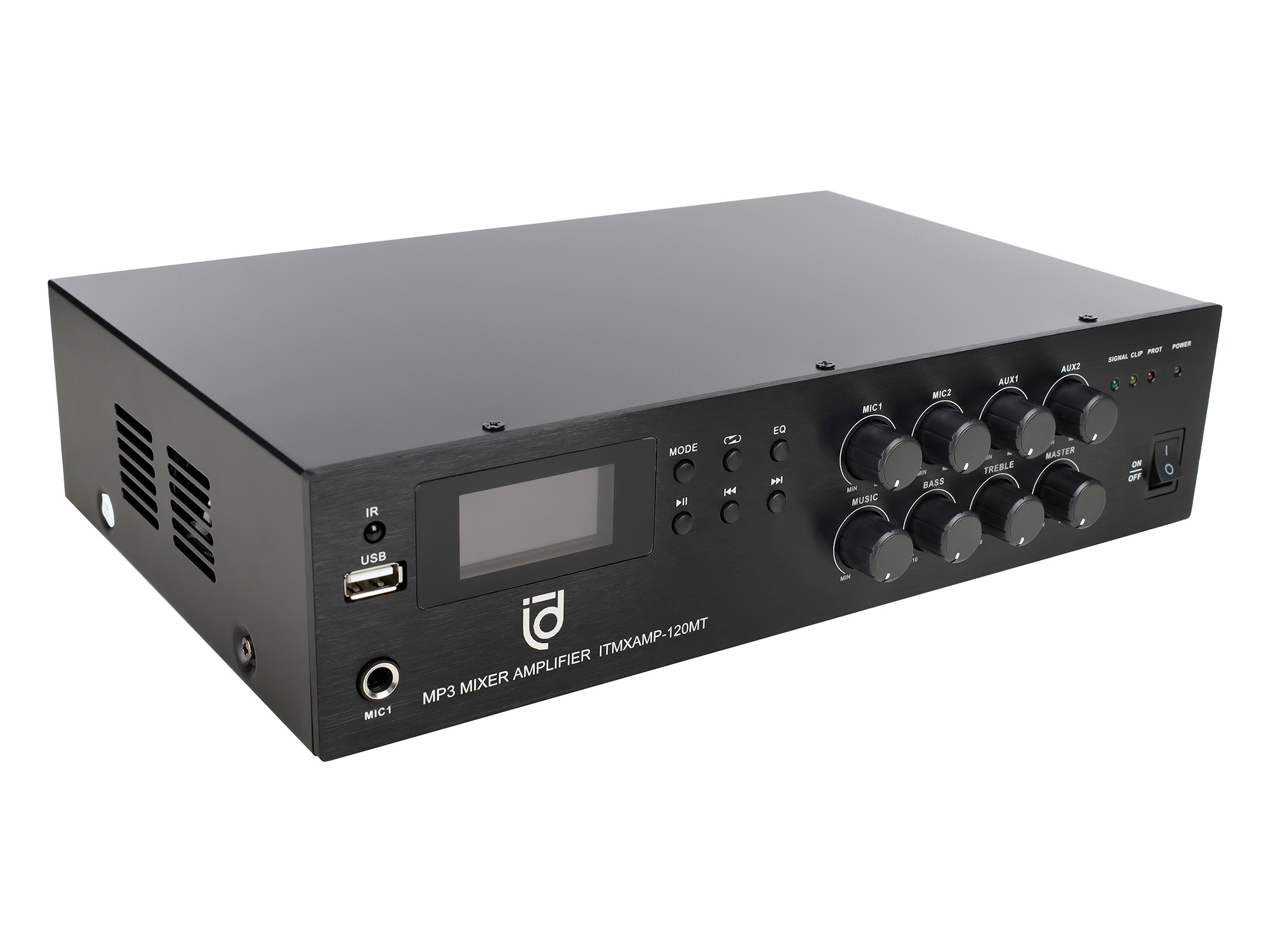 Микшер-усилитель Intrend ITMXAMP-120MT